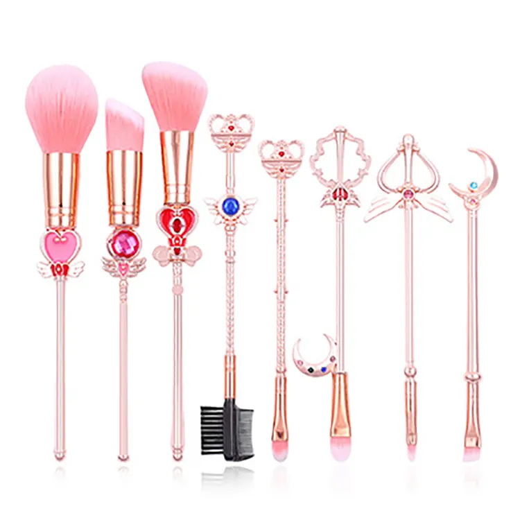 Magic Stick Cute Cartoon Portable Makeup Brush Set