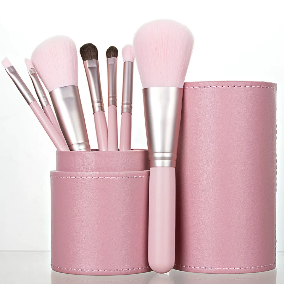 7pcs mini makeup brush set eyeshadow powder brush