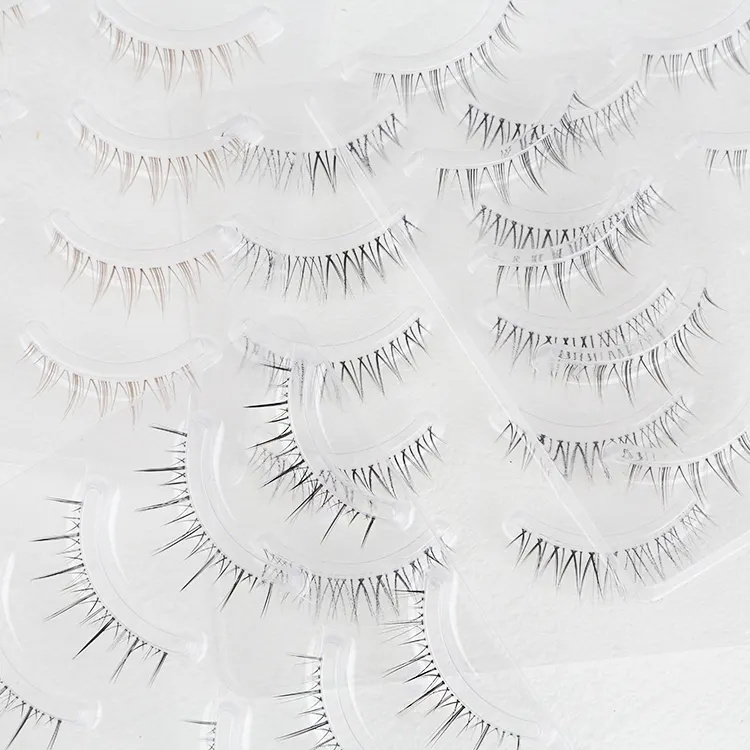 Asian Natural Look V-Shaped Full Strip False Eyelashes