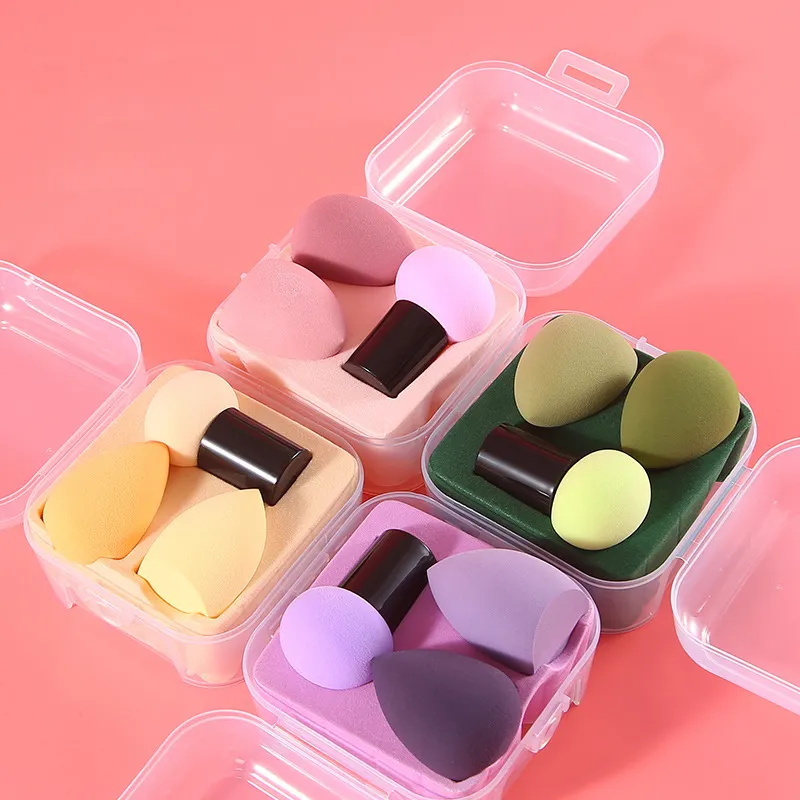 3Pcs Makeup Sponge Set Mushroom Powder Cushion Sponge Puff