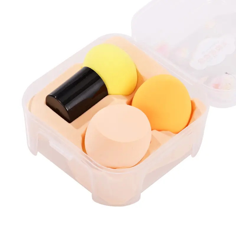 3Pcs Makeup Sponge Set Mushroom Powder Cushion Sponge Puff