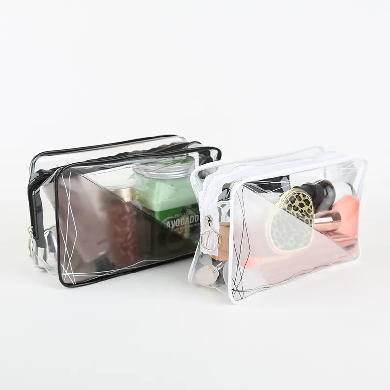 Makeup Cosmetic Bag Transparent Toiletry Bag For Women Men